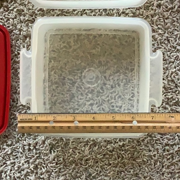 Vintage Tupperware-4 piece bundle with lids and handle - Picture 11 of 15